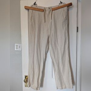 100% Linen Dress Pants 36/32